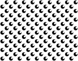 Motif Pattern Created by Deformation of the Circle Shape. Modern and Contemporary Style. Can use for Decoration, Background, Tile, Wallpaper, Wrapping, Fabric, Textile, Carpet, etc. Editable vector