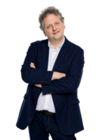 Portrait of a confident man in a suit with arms crossed against a transparent background in studio shot png