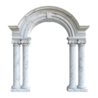 Elegant Marble Arch Classical Architecture for Grand Entrances png