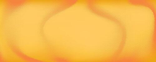 Soft Yellow Gradient Background with Fluid Halftone Texture. Warm and modern design with subtle flowing and wavy shapes with dots. Ideal for branding, print, web, comic art vector