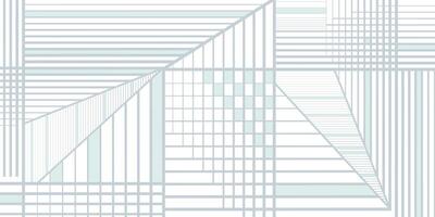 Minimalist Grid Pattern with Pale Blue Lines on White Background. Elegant and clean geometric design with overlapping grids, linear structures, and soft colors. Ideal for modern backgrounds, branding vector