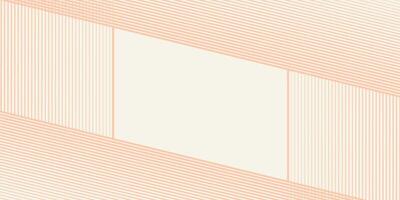 Abstract Peach Linear Pattern with Overlapping Geometric Lines on Soft Beige Background. Warm and minimalist design with angled shapes, perspective grids, and modern aesthetics. Perfect for print vector
