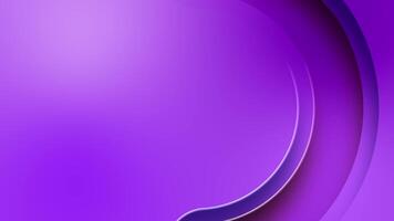Looping purple circle animated abstract geometric monochrome background with empty place for logo or product promotion video