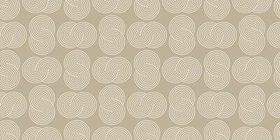 Minimalistic seamless pattern with geometric shapes vector