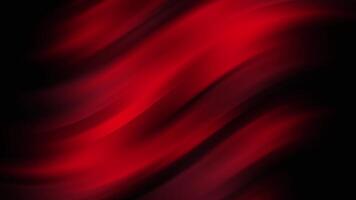 Red and black modern gradient wave liquid abstract animation background video