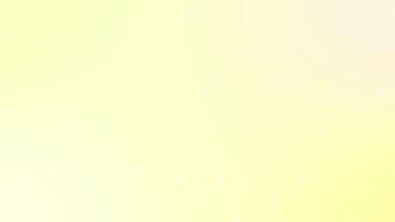 Yellow sparkling particle animation background, simple floating dust smooth calm background animation video