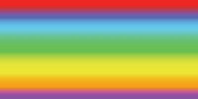 Vibrant Rainbow Gradient Background Image. Rainbow gradient background. Horizontal color stripes. vector
