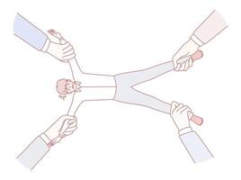 The constant strain of competing forces exerted on an individual can be quite overwhelming vector