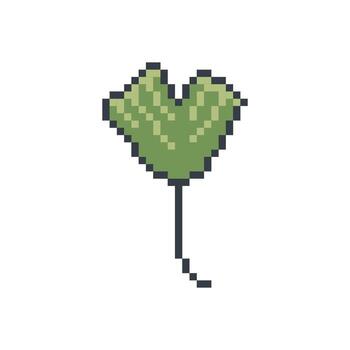 retro pixel forest sprite design vector