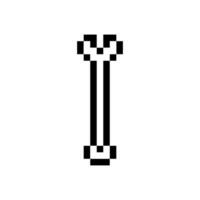 wrench tool pixel vector