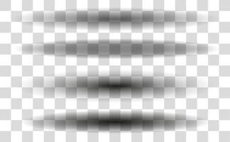 Layered shadows interact softly on a transparent surface, creating a visual depth. This illustration emphasizes gradients and varying opacities that blend harmoniously vector