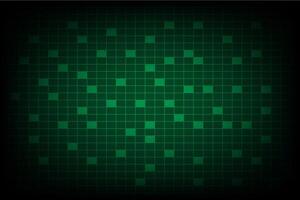 Abstract green digital grids perspective design background vector