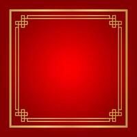 chinese certificate frame, red background, certificate line frame, antique china border gold frame, chinese new year frame outline vector