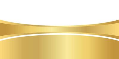 gold gradient for banner ad, golden wavy shape, gold wave curve on white background, golden wave corner shape for banner, stripes ribbon golden graphic, striped gold gradient luxury vector