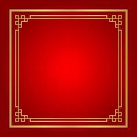 chinese certificate square frame for background, certificate line frame, antique china border gold frame, chinese new year frame vector