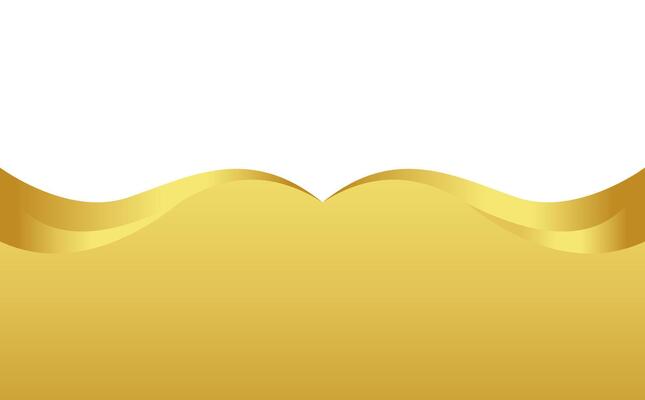 gold wave gradient for a banner, golden wavy shape, gold wave curve on white background, golden wave corner shape for banner, stripes ribbon golden graphic, striped gold gradient luxury