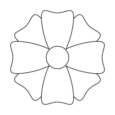 flower simple line, line floral icon, flowers outline shape, flora art stroke