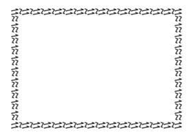 blank rectangle a4 frame, border frame graphic simple, art line frame vector
