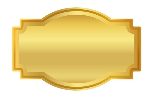 gold label frame, elegant sticker tag gold frame, label of price, badge golden for name card