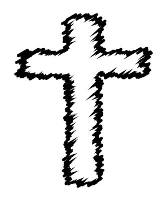 cross symbol, christian crosses icon abstract