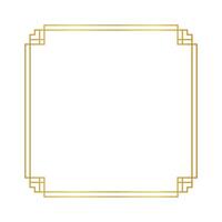 golden certificate frame, chinese frame square line, antique china border golden frame, chinese new year frame outline vector