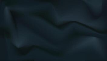 Texture of black silk. fabric with smooth pleats background. Texture of textile pattern. Realistic illustration d vector