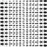 Abstract ripple doodle dots line pattern. vector