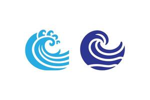 Two different logos for a wave and a wave vector