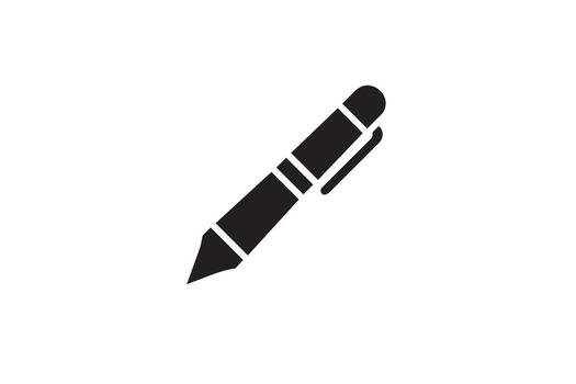 Pen icon illustration vector