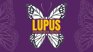 Lupus Awareness Month, Understanding the Invisible Illness vector