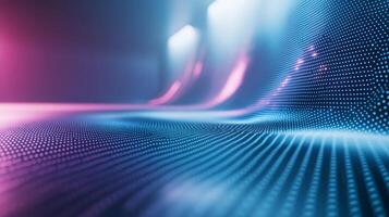 Abstract background with glowing lights and lines photo