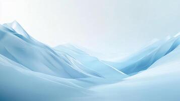 An abstract image of a mountain range with snow photo
