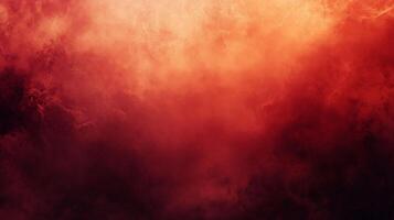 A red and orange background with smoke coming out of it photo