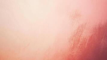Abstract painting with pink and orange colors photo