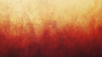A painting of a red and orange background photo