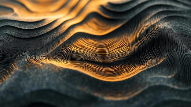 A close up of a wave pattern photo