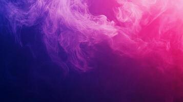 Colorful smoke on a black background photo
