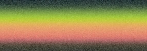 Grainy gradient background with soft mesh texture and noisy effect. Colorful blend of green, pink, and black tones. Modern digital backdrop for creative design. vector