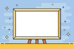 Empty Picture Frame Illustration for Design Projects vector