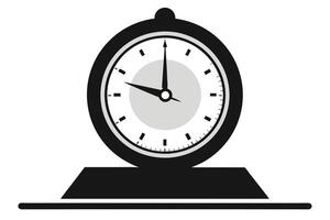 A simple Illustration of a Classic Table Clock vector