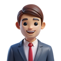 magnificent rustic Smiling businessman in suit and tie high resolution png