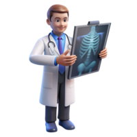 stunning abstract Doctor, examining X-ray X-ray not visible , high resolution png