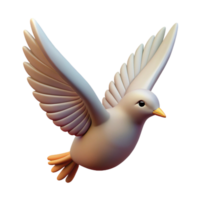 serene rustic A flock of birds flying other birds removed in post, only one bird remains exclusive png