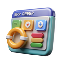 impressive classic Enterprise resource planning ERP software interface authentic png