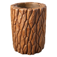 intense sumptuous Tree bark texture sample NO BACKGROUND with Transparent Background. 8K png