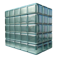 wonderful abstract Glass block wall section, textured pattern, NO BACKGROUND with Transparent Background. exclusive png