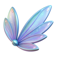 unparalleled renaissance A delicate fairy wing, shimmering with pixie dust. NO BACKGROUND with Transparent Background. high quality png