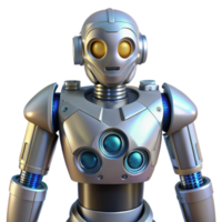 mesmerizing celebrated Robot torso with integrated weapon systems NO BACKGROUND with Transparent Background. png