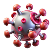 picturesque contemporary Medical nanobot swarm with microscopic detail NO BACKGROUND with Transparent Background. luxury png