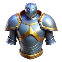 mysterious glorious A suit of armor NO BACKGROUND with Transparent Background. authentic png